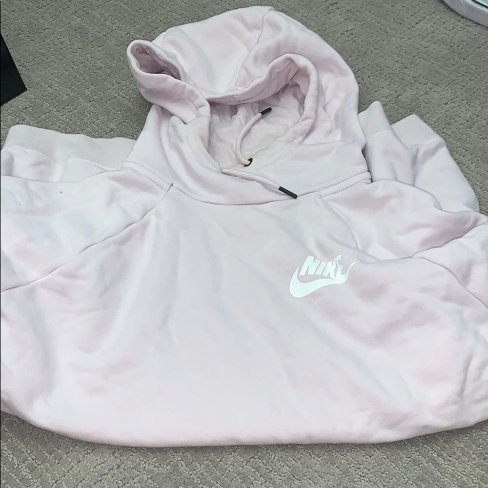 pink nike hoodie